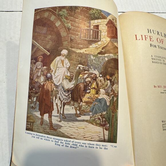 Antique 1915 Hurlbut's Life of Christ for Young and Old (Illustrated) - Picture 10 of 16